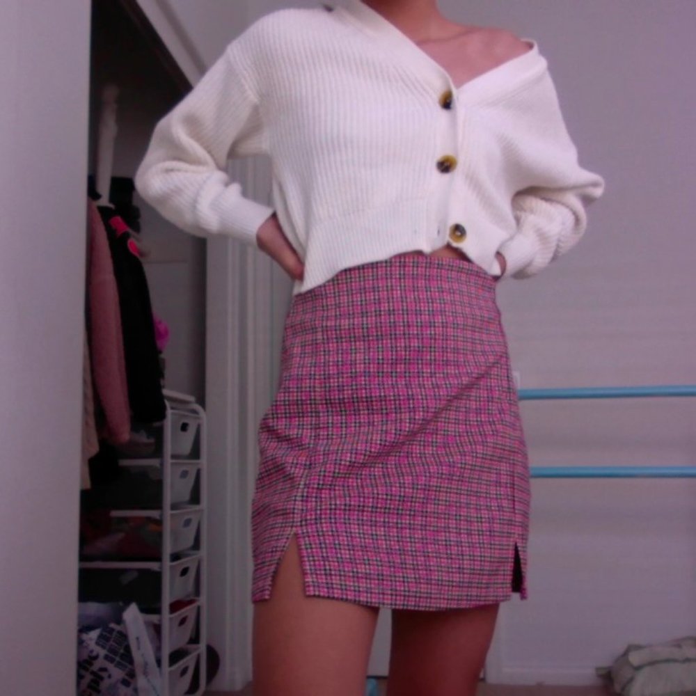 Cute Plaid Vintage looking skirt